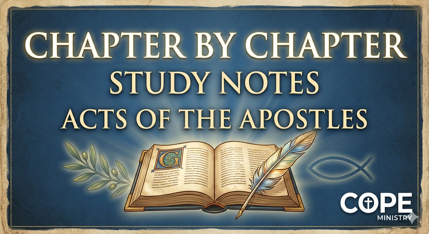 Book of Acts: Study Notes Overview