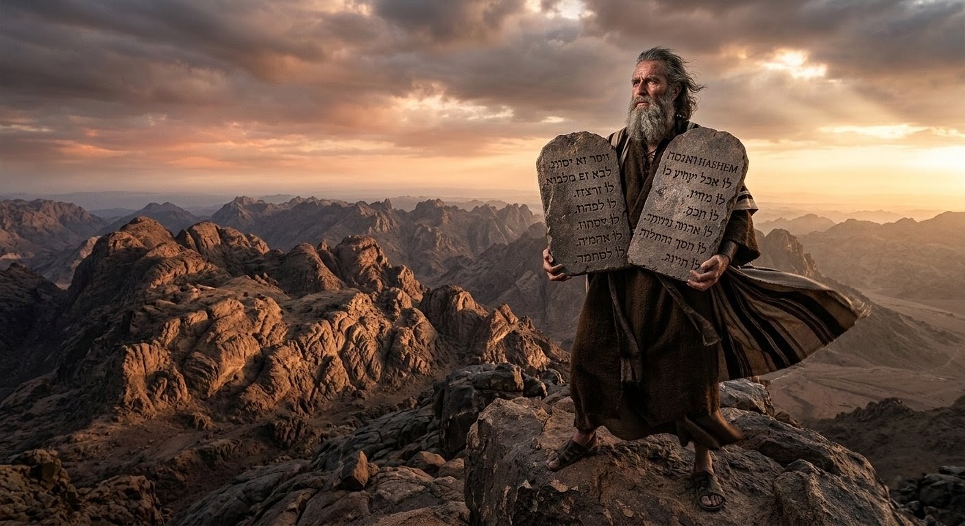 ​Moses and the Ten Commandments: A Descent into Sinai and a Gilded Crisis