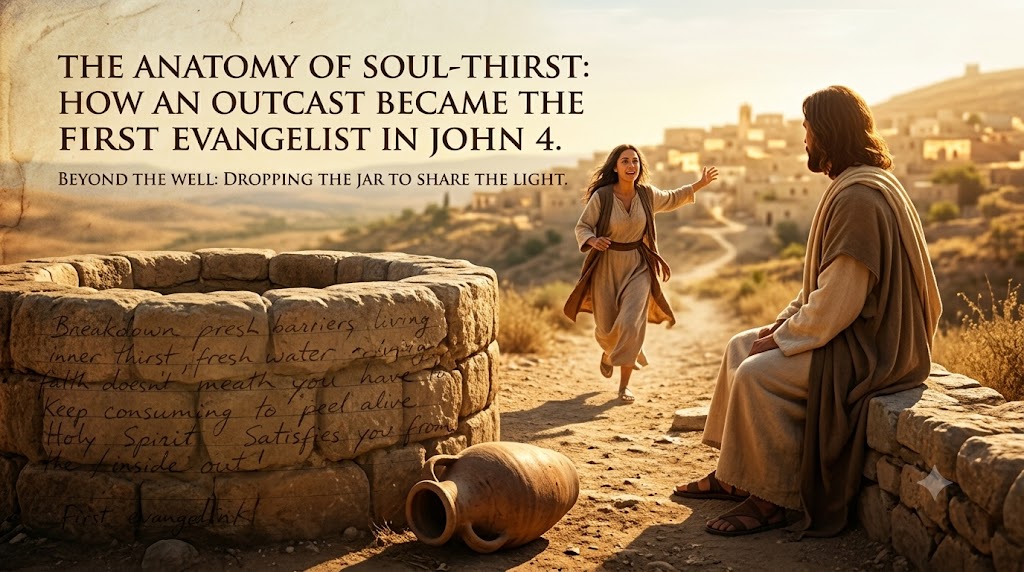 Jesus Quenches the Thirst John 4 Jacobs Well