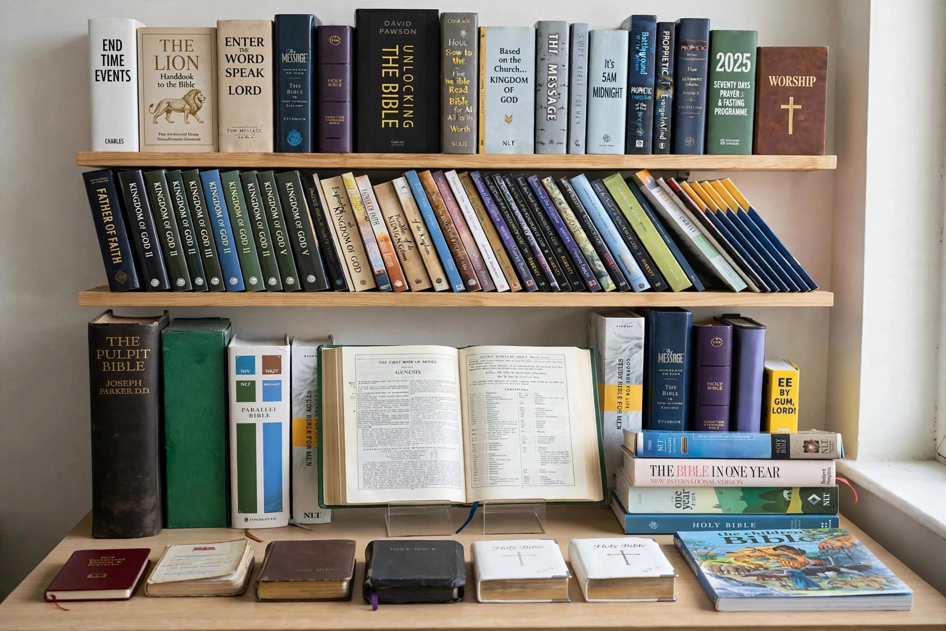 Beyond the Bookshelf: How a 2-Year Journey Built a Living Bible Collection & Ministry Library